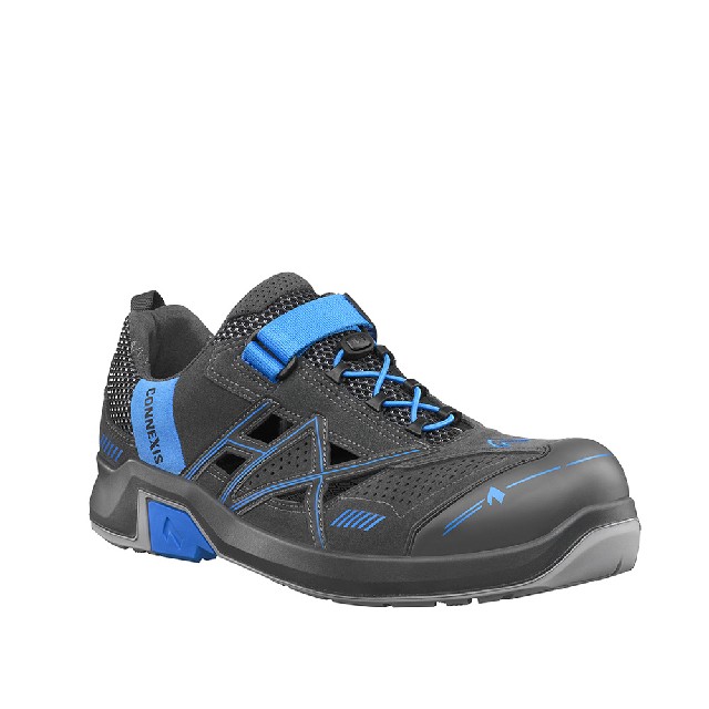 HAIX CONNEXIS Safety Air S1 low blau-grau