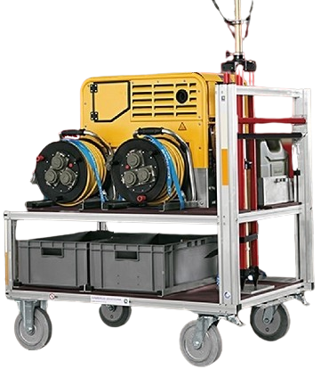 MUNK Rollcontainer Strom/Licht 2