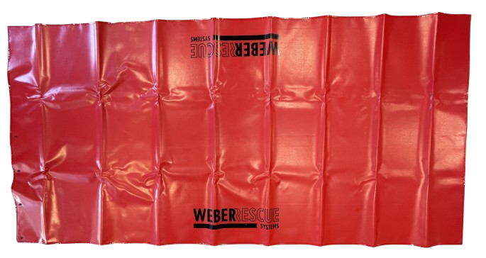 WEBER Bereitstellungsplane 1,2 x 2 m, rot