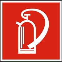 Kunststoffschild "Feuerlöschgerät"