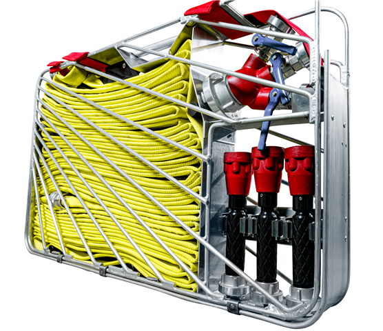 flexattack® Schlauchtragekorb C "Waldbrand" PRO