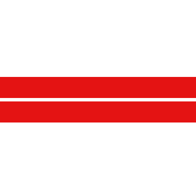 3M Helm-Kennzeichnungsband rot 2 Streifen á 7cm