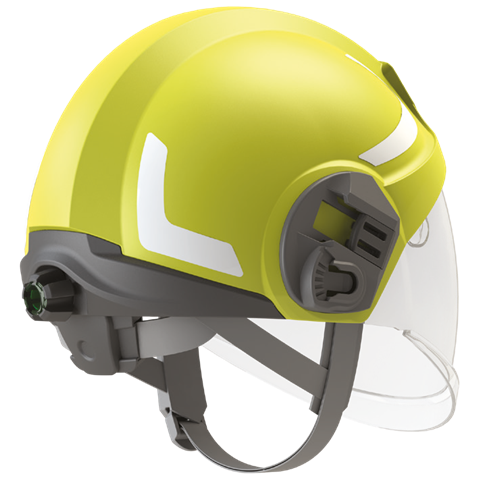 PAB Fw.-Helm Fire 05 PRO, Typ A, leuchtgelb-nachl. 2