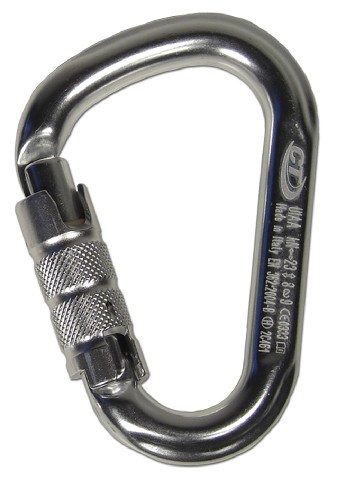 TEE-UU HMS Karabiner SAFE LOCK / TRI-LOCK
