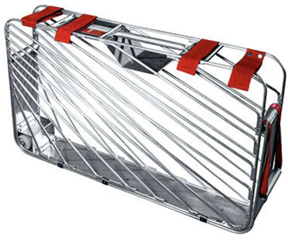 flexattack® Schlauchtragekorb B mit Rollen