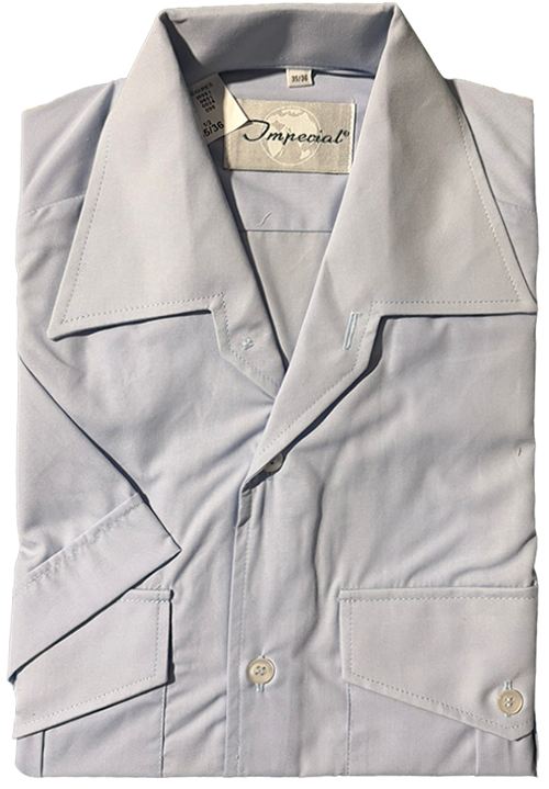 KLASSIKER Blouson halbarm hellblau