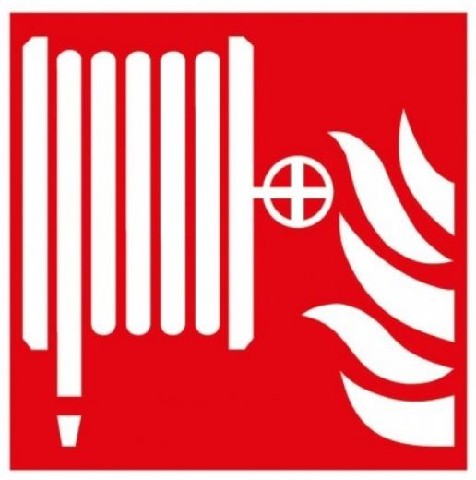 KU-Schild Wandhydrant