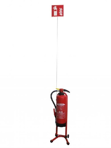 "Klippsi" mobiles Hinweisschild "Feuerlöschgerät