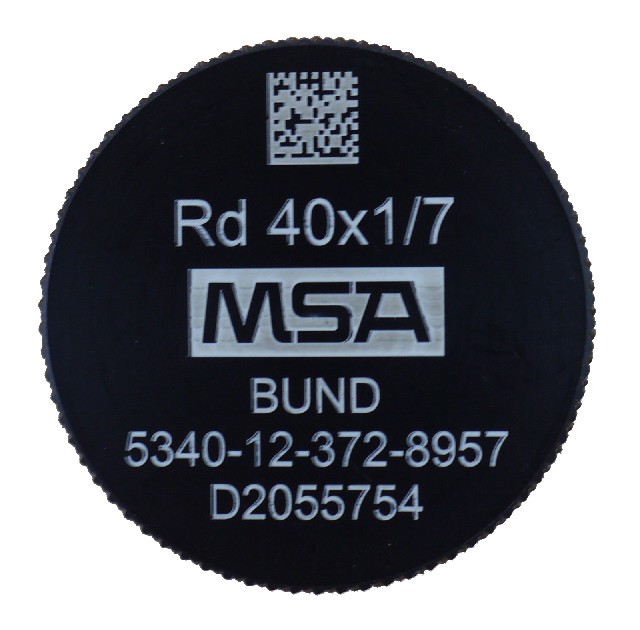 MSA Prüfadapter / Verschlußschraube RD 40 2