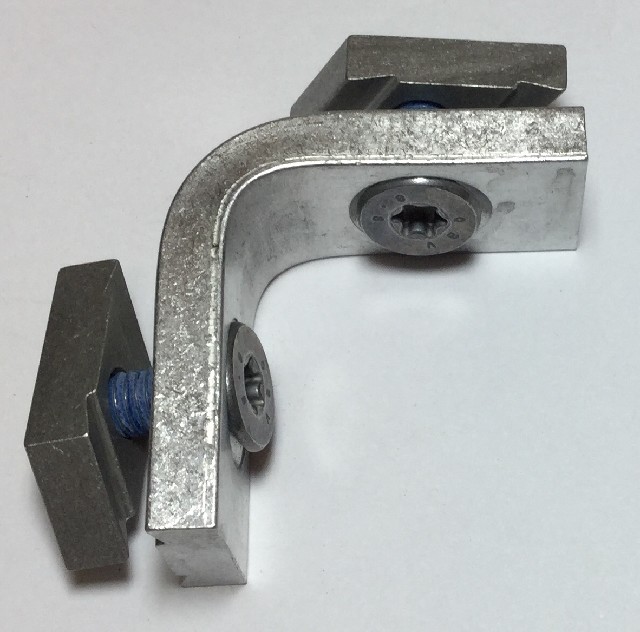 MAGIRUS AluFire-Winkelstück 90° 50x50mm komplett