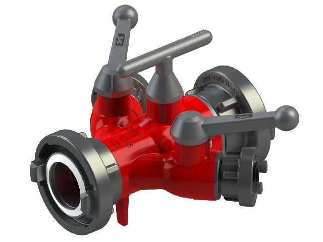 AWG Verteiler C-DCD Kugelhahnabsperrung