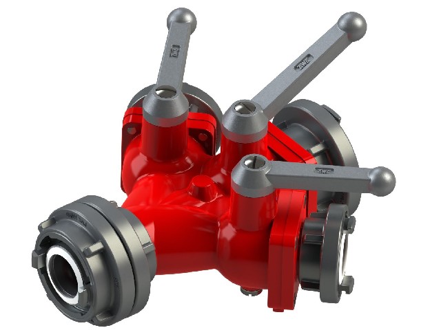 AWG Verteiler B-CBC Kugelhahnabsperrung
