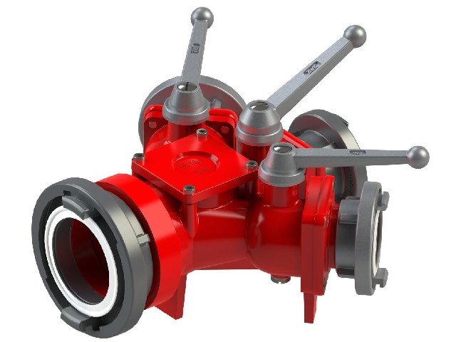 AWG Verteiler A-BBB Kugelhahnabsperrung